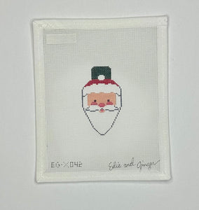 Santa Face Light Bulb
