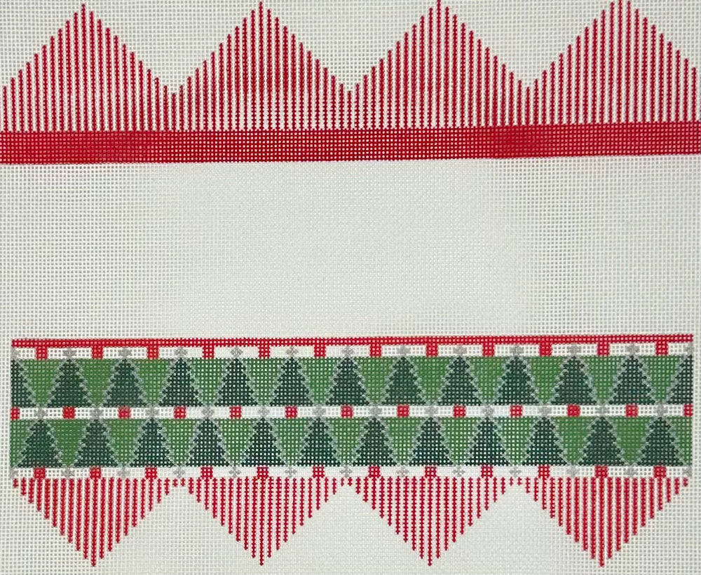 Christmas Trees Present Ornament