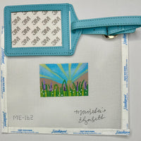 Lupine Insert with Self Finishing Luggage Tag