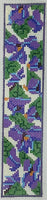 Violets in Ivory Bookmark
