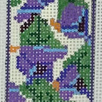 Violets in Ivory Bookmark