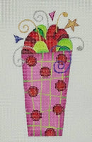 Tall Present - Dots
