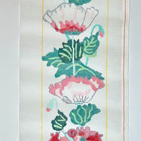 Chinese Poppies Bellpull