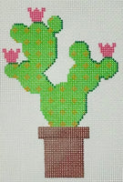 Bunny Eared Cactus Ornament
