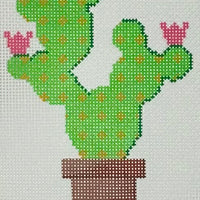 Bunny Eared Cactus Ornament