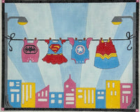 Girls Superhero Clothesline
