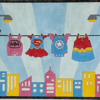 Girls Superhero Clothesline