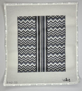 Black & White Chevron Bag