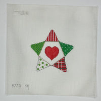 Heart Patchwork Star
