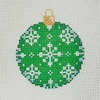 Green Snowflake Mini Ball
