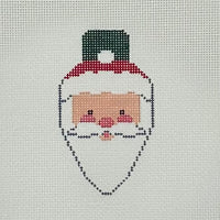 Santa Face Light Bulb
