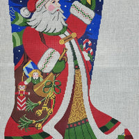 Santa Bugle Stocking