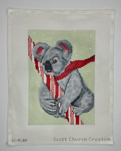 Koala w/ Candy Cane