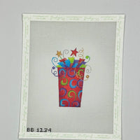 Red Swirls Present