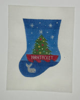 Nantucket Mini Sock in Blue
