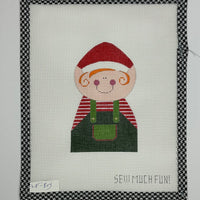 Boy Elf with stitch guide