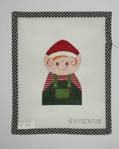 Boy Elf with stitch guide