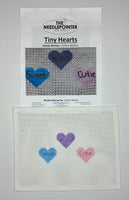 Tiny Hearts with stitch guide
