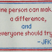 One Person Can Make a Difference