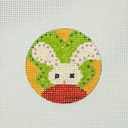 White Bunny Round