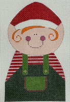 Boy Elf with stitch guide
