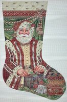 Renaissance Santa Stocking
