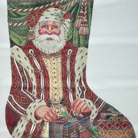 Renaissance Santa Stocking