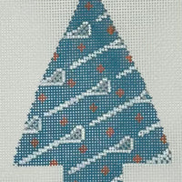 Lacrosse Tree Ornament