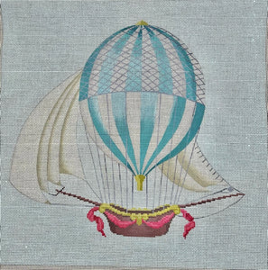 Hot Air Balloon - Large Blue