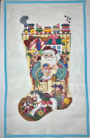 Toymaker Santa Stocking
