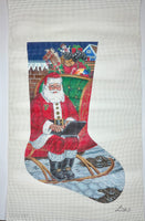 Laptop Santa Stocking (13M)
