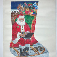 Laptop Santa Stocking (13M)