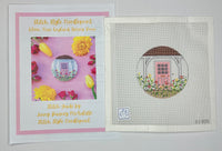 New England Spring Door with stitch guide
