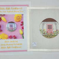 New England Spring Door with stitch guide