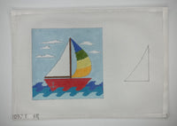 Sailboat Tooth Fairy Pillow
