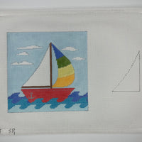 Sailboat Tooth Fairy Pillow