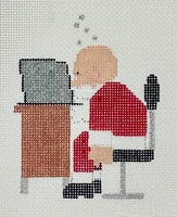 Santa Needs Tech Support with stitch guide
