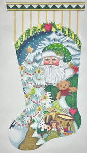 Toy Santa Stocking