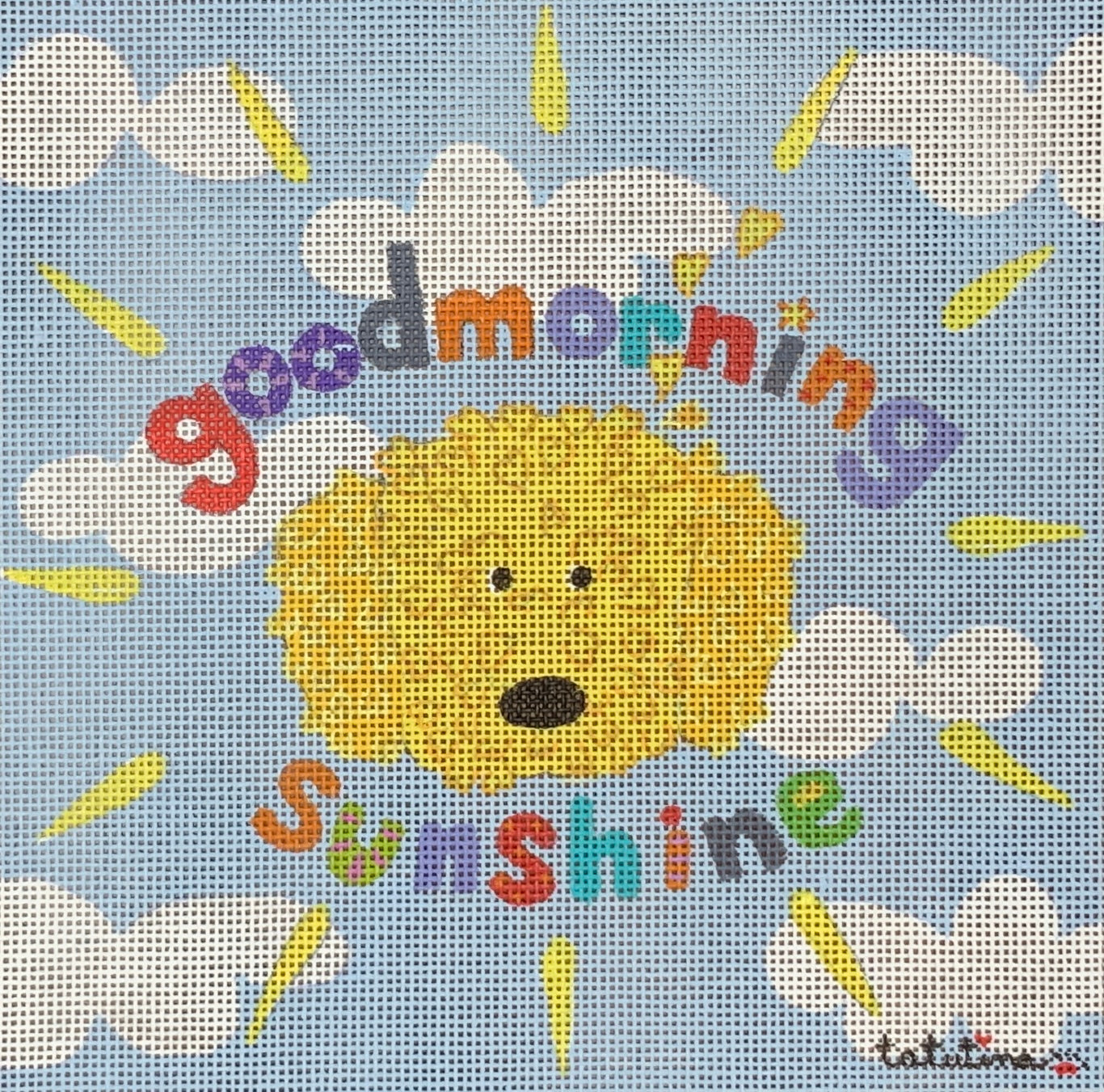 Good Morning Sunshine Swedish Sponge Cloth - Spellbinders Paper Arts