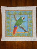 Palm Leaves - Green Macaw
